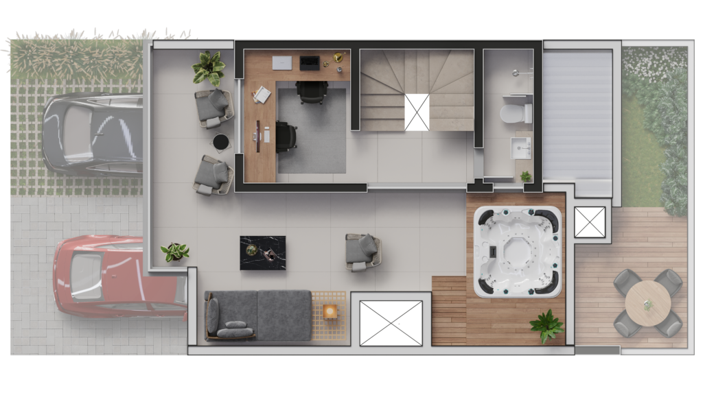 Ático casas 03 a 07